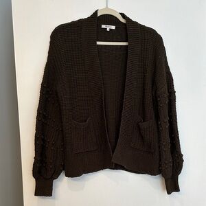 Madewell Dark Olive Green Knit Cardigan